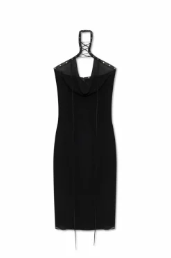 Dsquared2 BLACK Silk dress