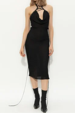 Dsquared2 BLACK Silk dress