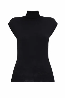 Dsquared2 BLACK Sleeveless turtleneck