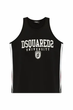 Dsquared2 BLACK Sleeveless T-shirt