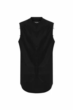 Dsquared2 BLACK Sleeveless Shirt