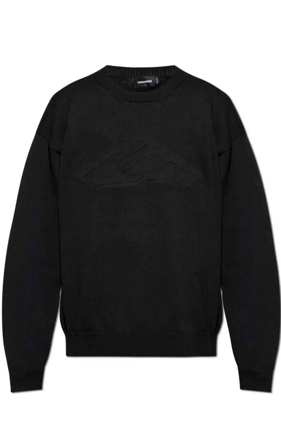 Dsquared2 BLACK Sweater with logo