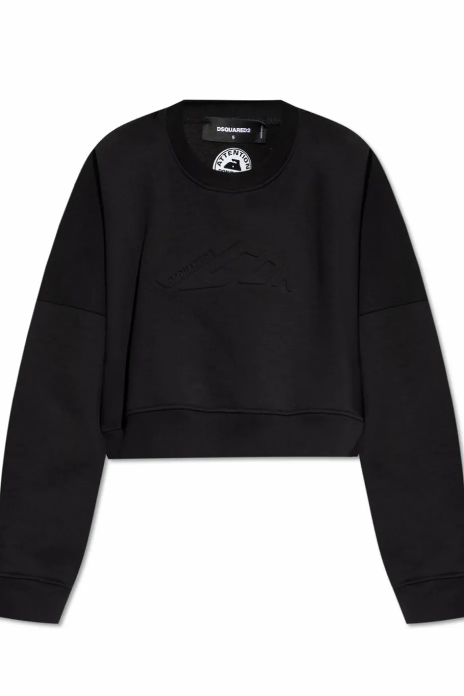 Dsquared2 BLACK Sweatshirt with logo