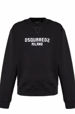 Dsquared2 BLACK Sweatshirt with print