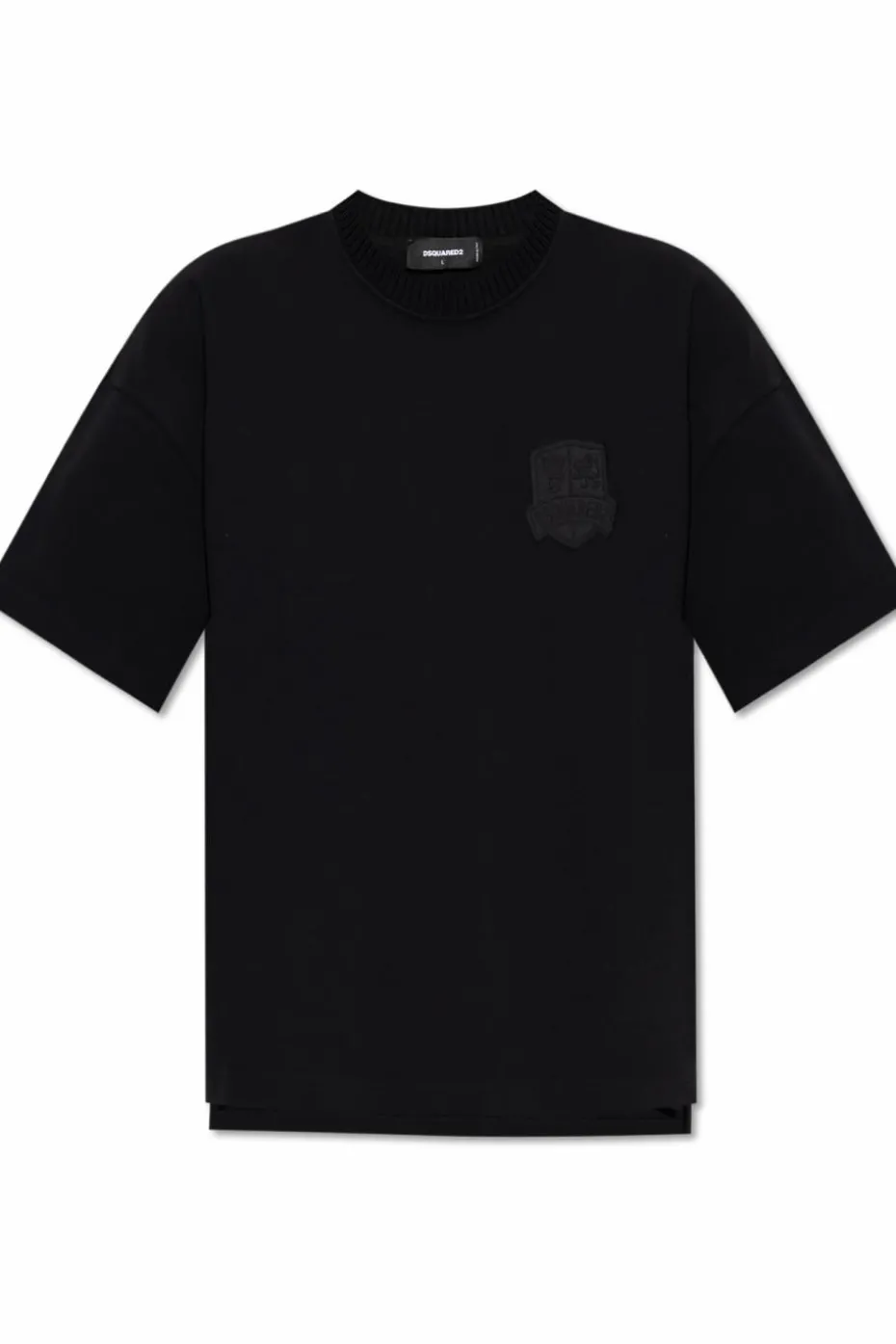 Dsquared2 BLACK Sweatshirt with patch