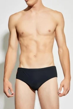 Dsquared2 BLACK Swim briefs with logo
