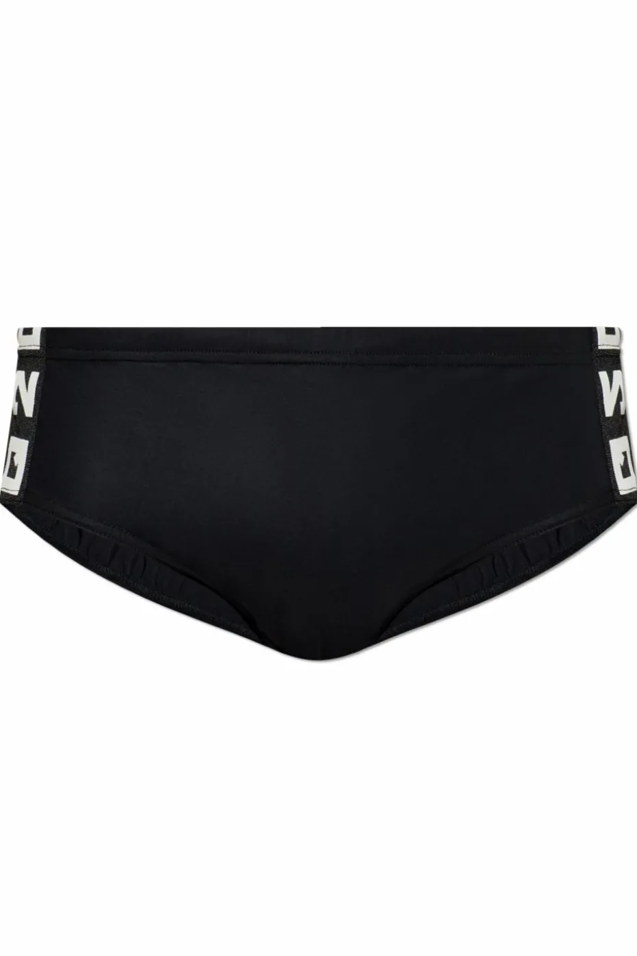 Dsquared2 BLACK Swim briefs with logo