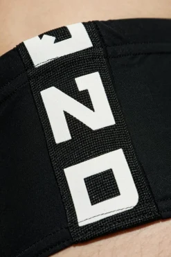 Dsquared2 BLACK Swim briefs with logo