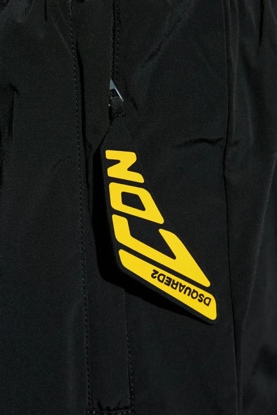 Dsquared2 BLACK Swim trunks with logo