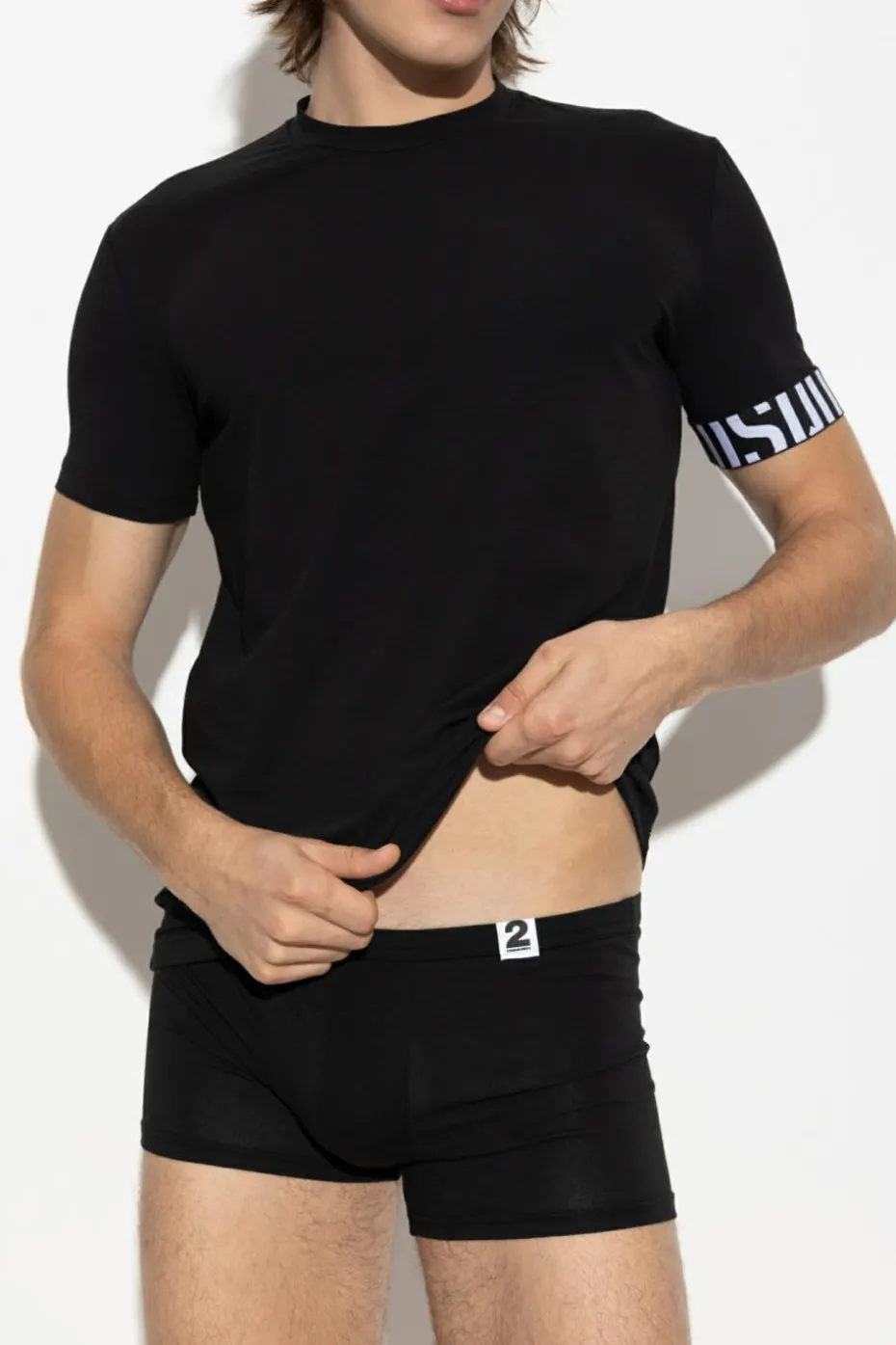 Dsquared2 BLACK T-shirt from the 'Underwear' collection