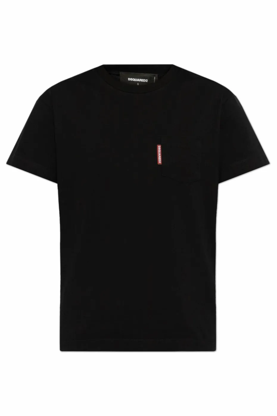 Dsquared2 BLACK T-shirt with pocket
