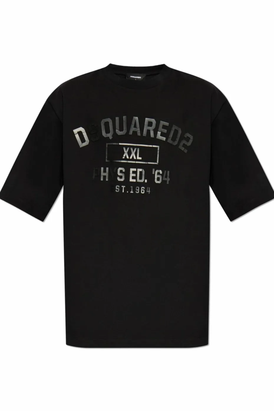 Dsquared2 BLACK T-shirt with logo