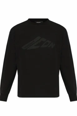 Dsquared2 BLACK T-shirt with logo