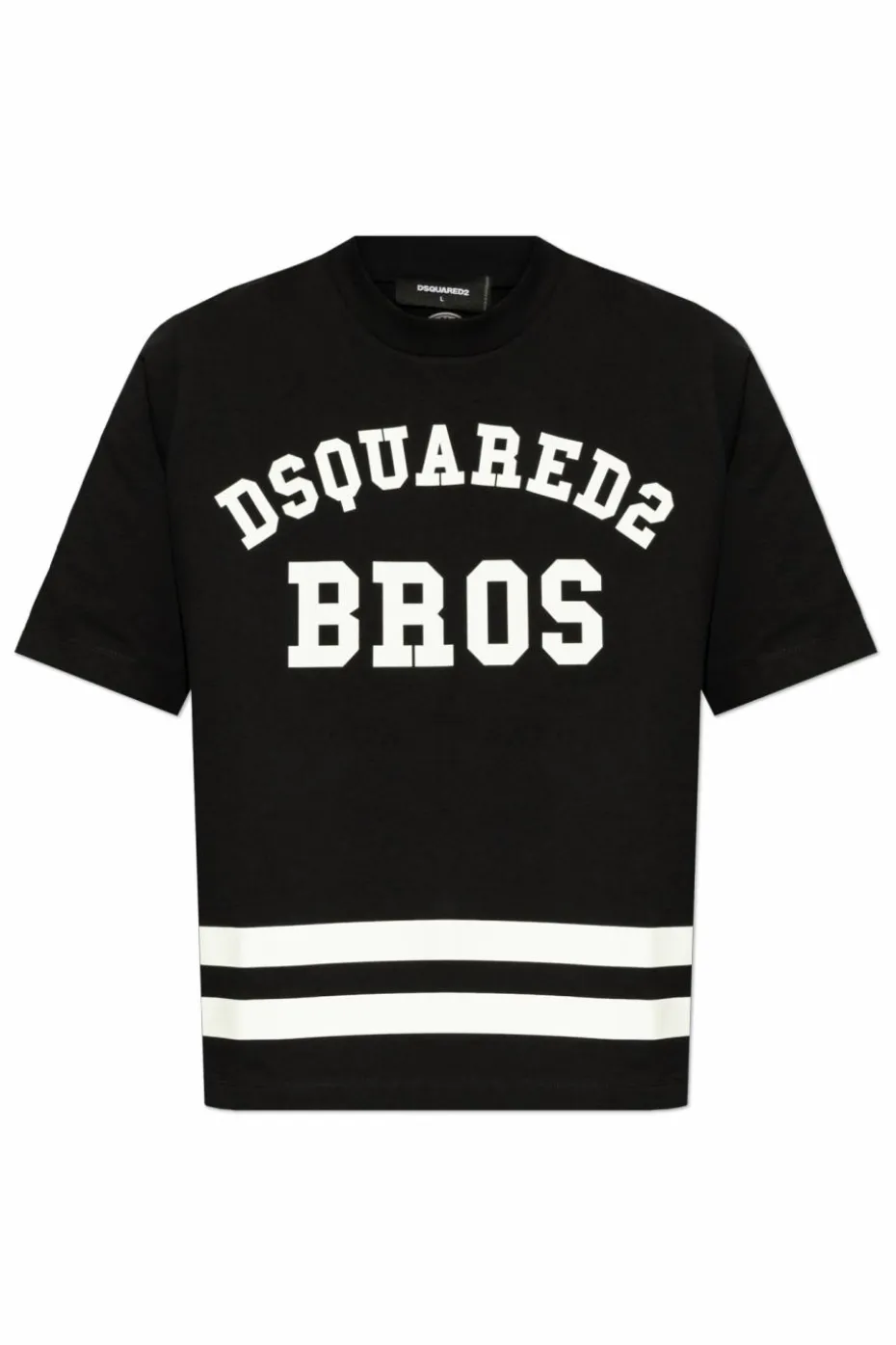 Dsquared2 BLACK T-shirt with logo