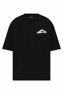 Dsquared2 BLACK T-shirt with logo