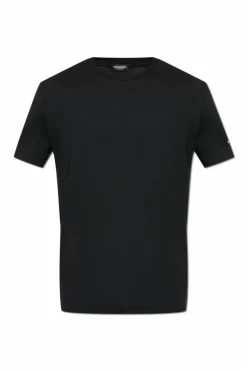Dsquared2 BLACK T-shirt with logo