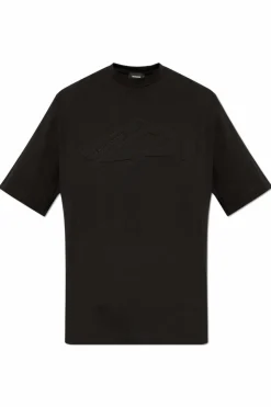 Dsquared2 BLACK T-shirt with logo