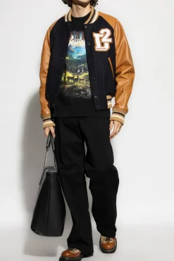 Dsquared2 BLACK T-shirt with print