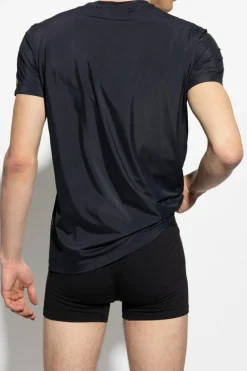 Dsquared2 BLACK T-shirt with logo