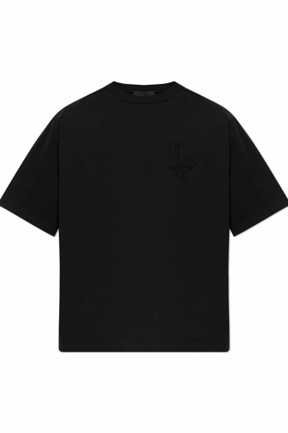 Dsquared2 BLACK T-shirt with logo