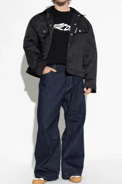 Dsquared2 BLACK T-shirt with logo