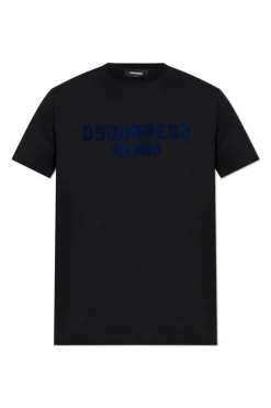 Dsquared2 BLACK T-shirt with logo