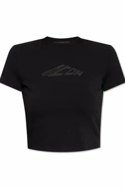 Dsquared2 BLACK T-shirt with logo