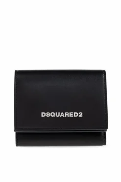 Dsquared2 BLACK Wallet with logo