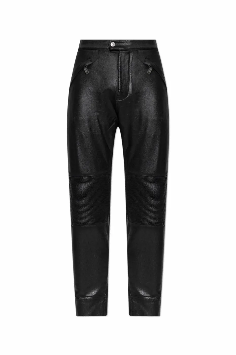 Dsquared2 BLACK Waxed pants