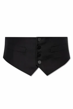 Dsquared2 BLACK Wool belt