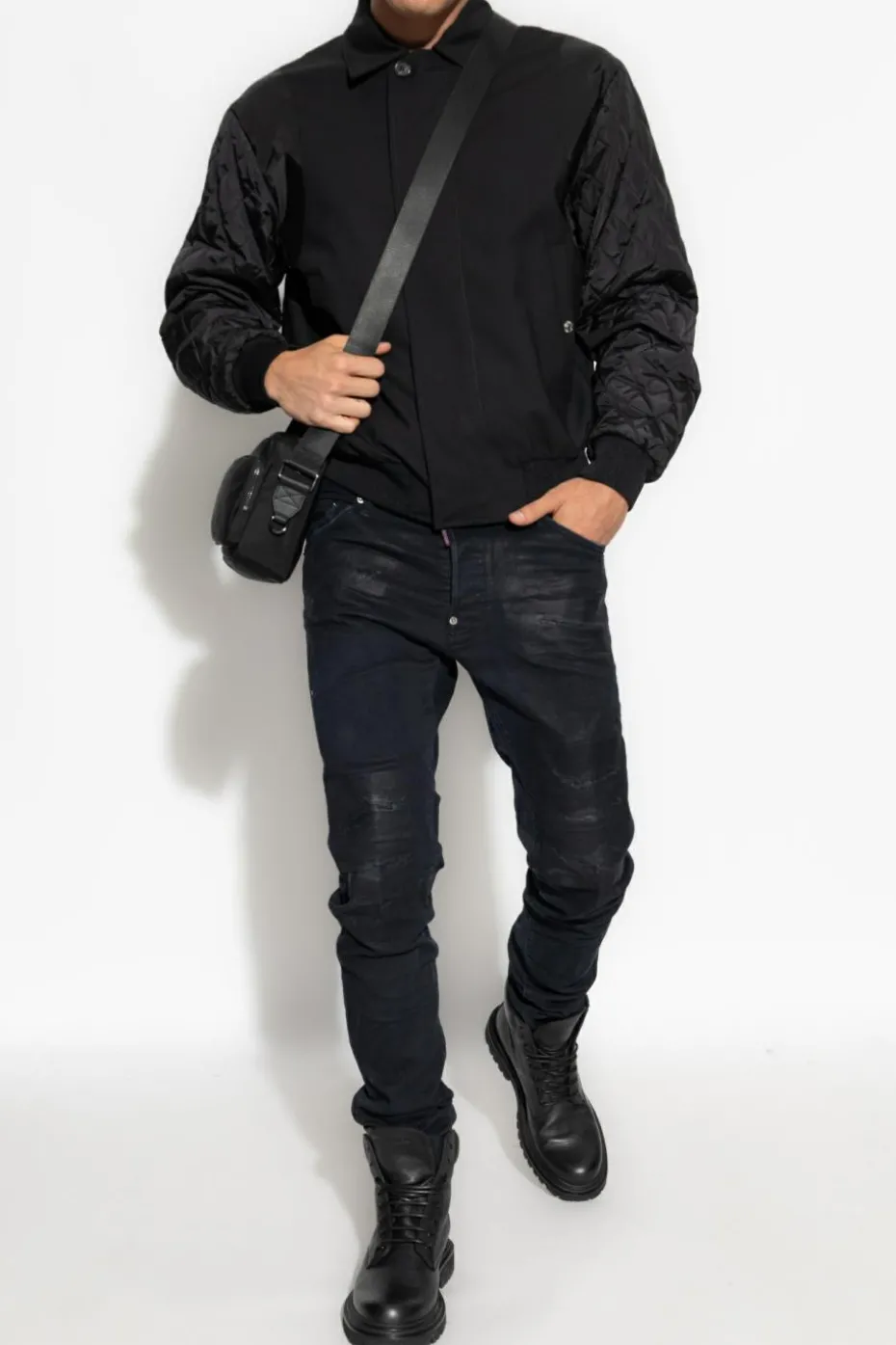 Dsquared2 BLACK Wool jacket