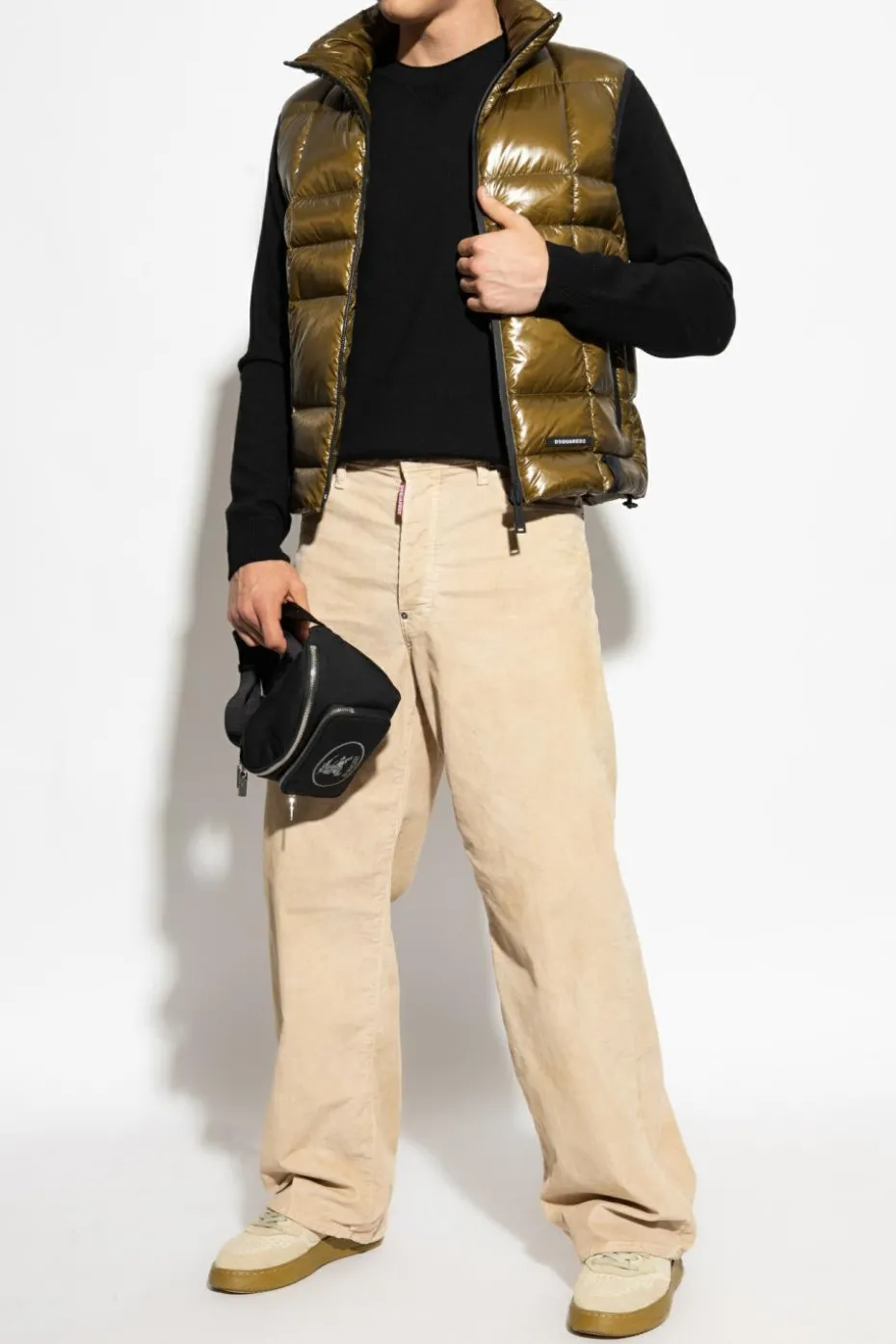 Dsquared2 BLACK Wool sweater