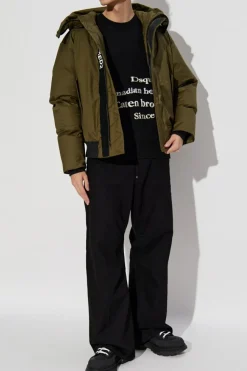 Dsquared2 BLACK Wool sweater with embroidered logo