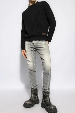 Dsquared2 BLACK Wool Sweater