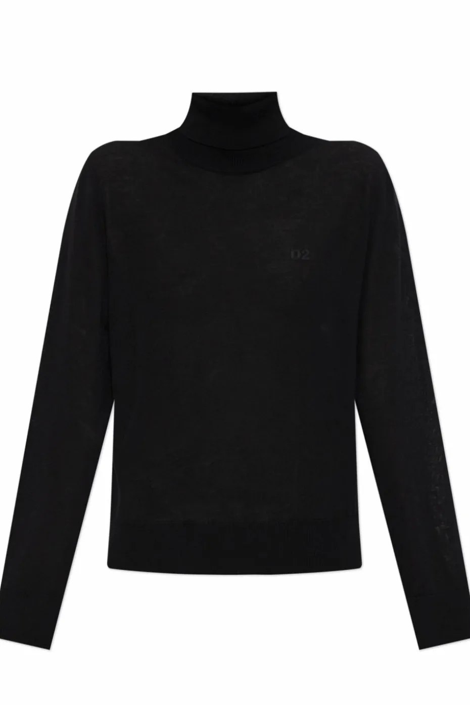 Dsquared2 BLACK Wool turtleneck