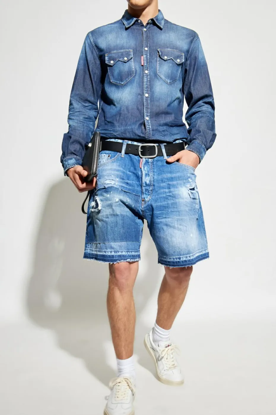 Dsquared2 BLUE "Boxer" shorts
