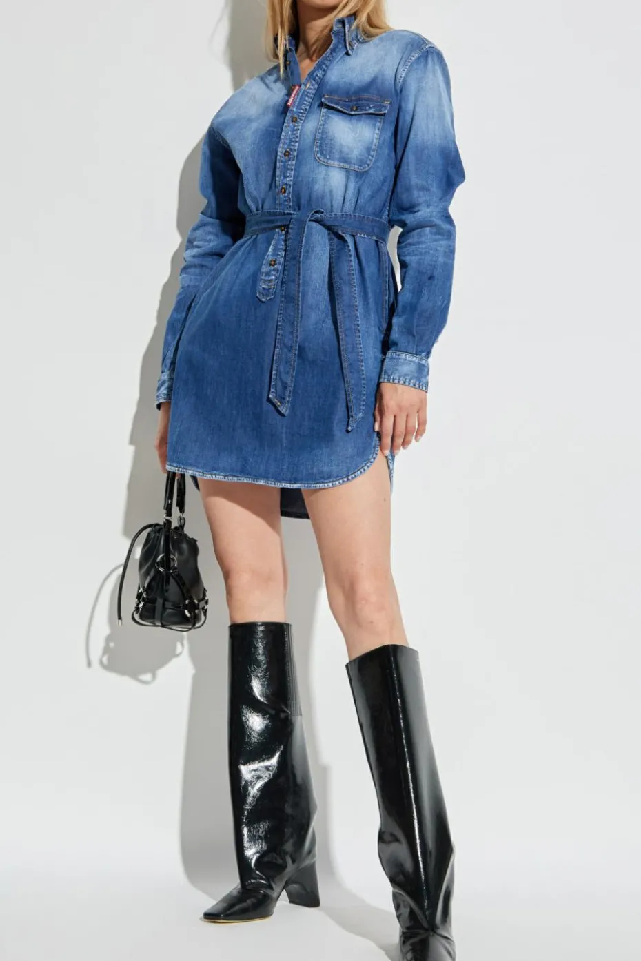 Dsquared2 BLUE Denim dress