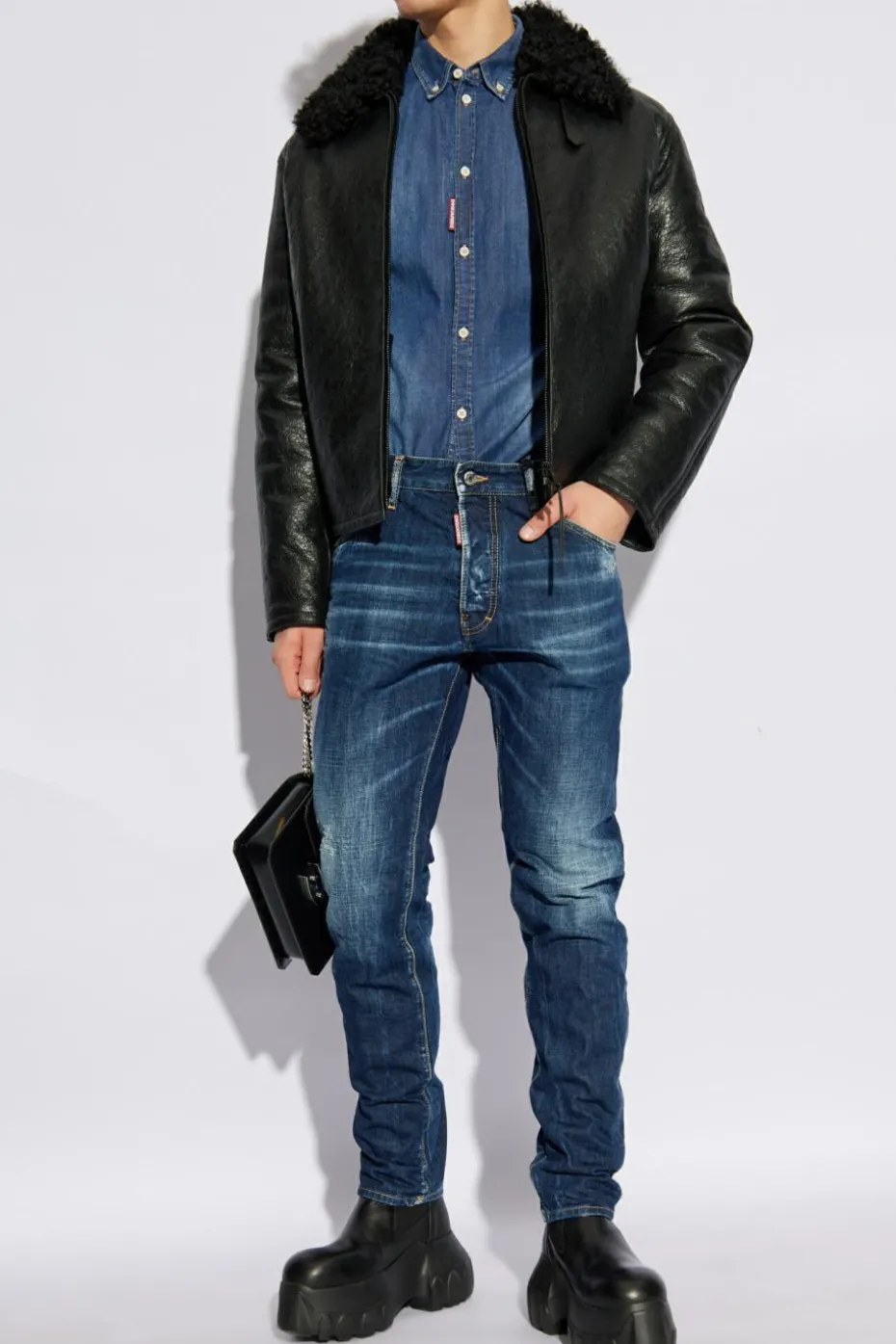 Dsquared2 BLUE Denim shirt