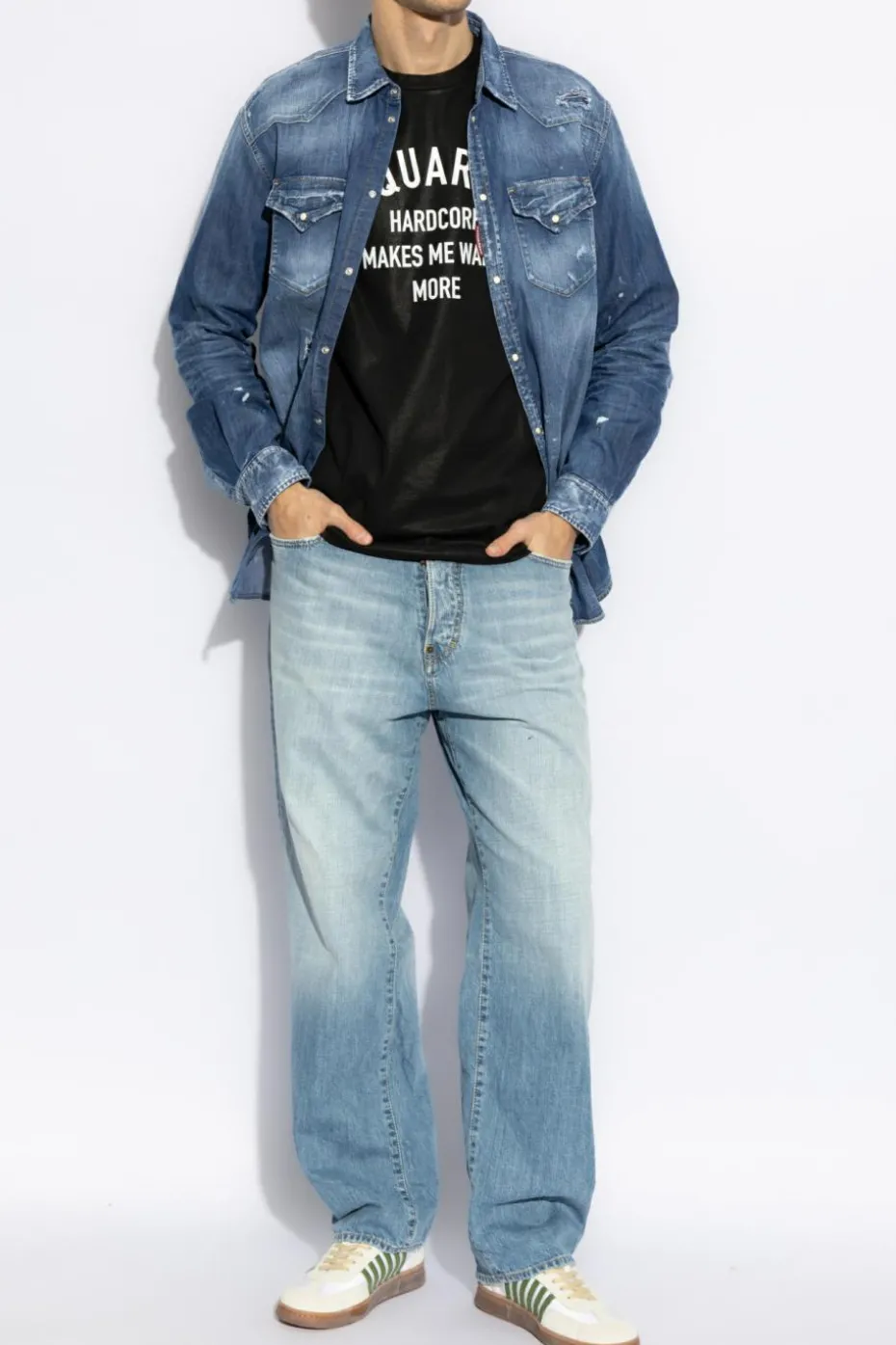 Dsquared2 BLUE Denim shirt