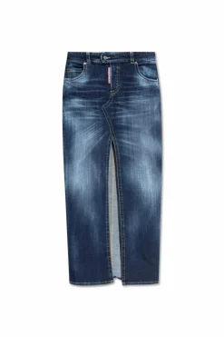 Dsquared2 BLUE Denim skirt