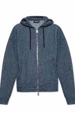 Dsquared2 BLUE Hooded jacket