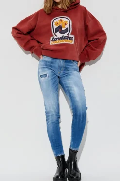 Dsquared2 BLUE Jeans High Waits Twiggy Jean