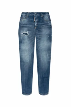 Dsquared2 BLUE Jeans Medium Waist Jennifer