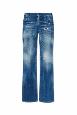 Dsquared2 BLUE Jeans Medium Waist Flare