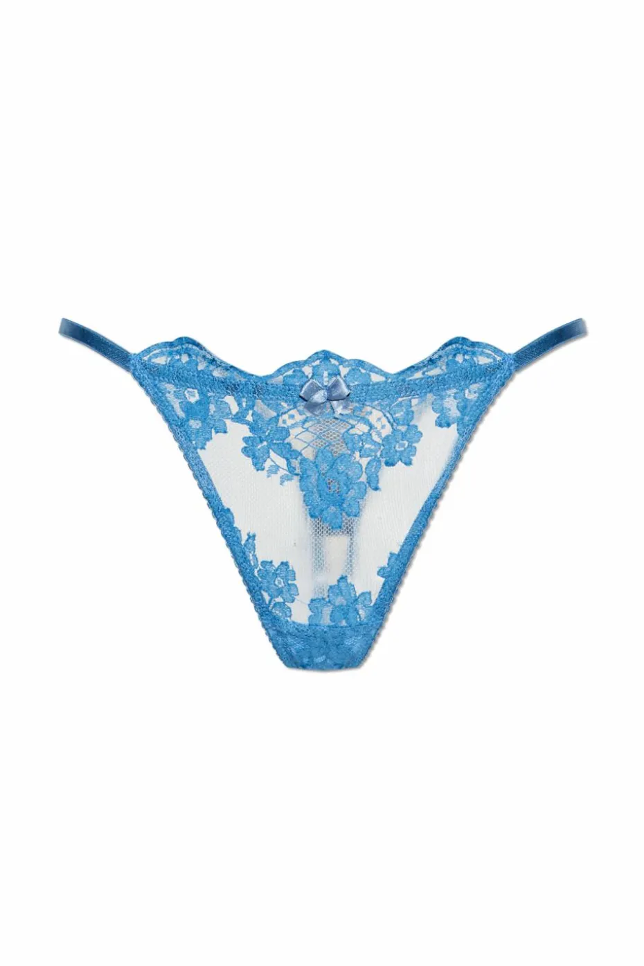 Dsquared2 BLUE Lace thongs