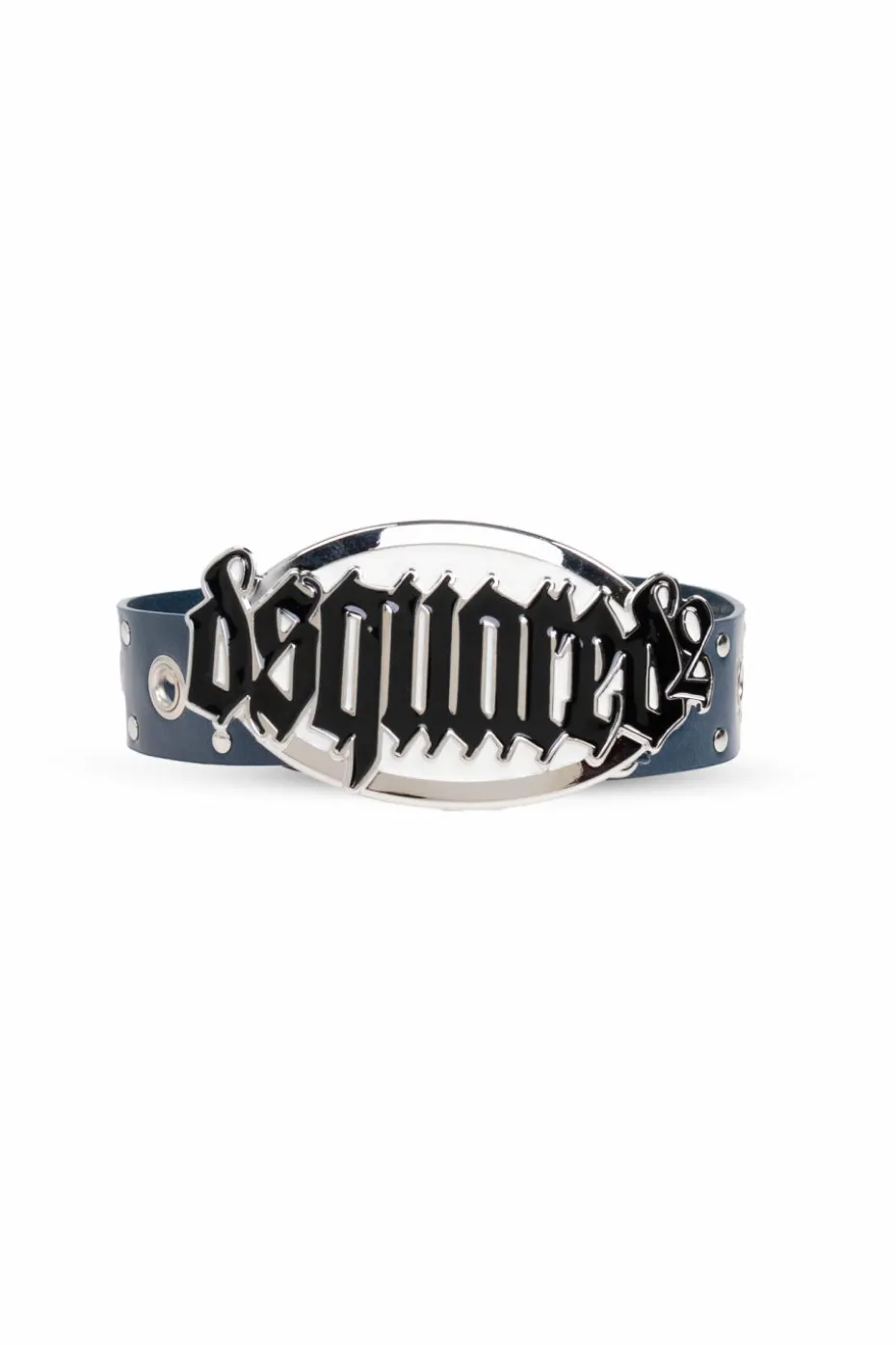Dsquared2 BLUE Leather belt