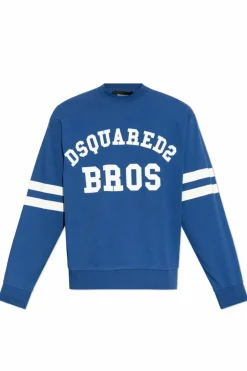 Dsquared2 BLUE Printed T-shirt