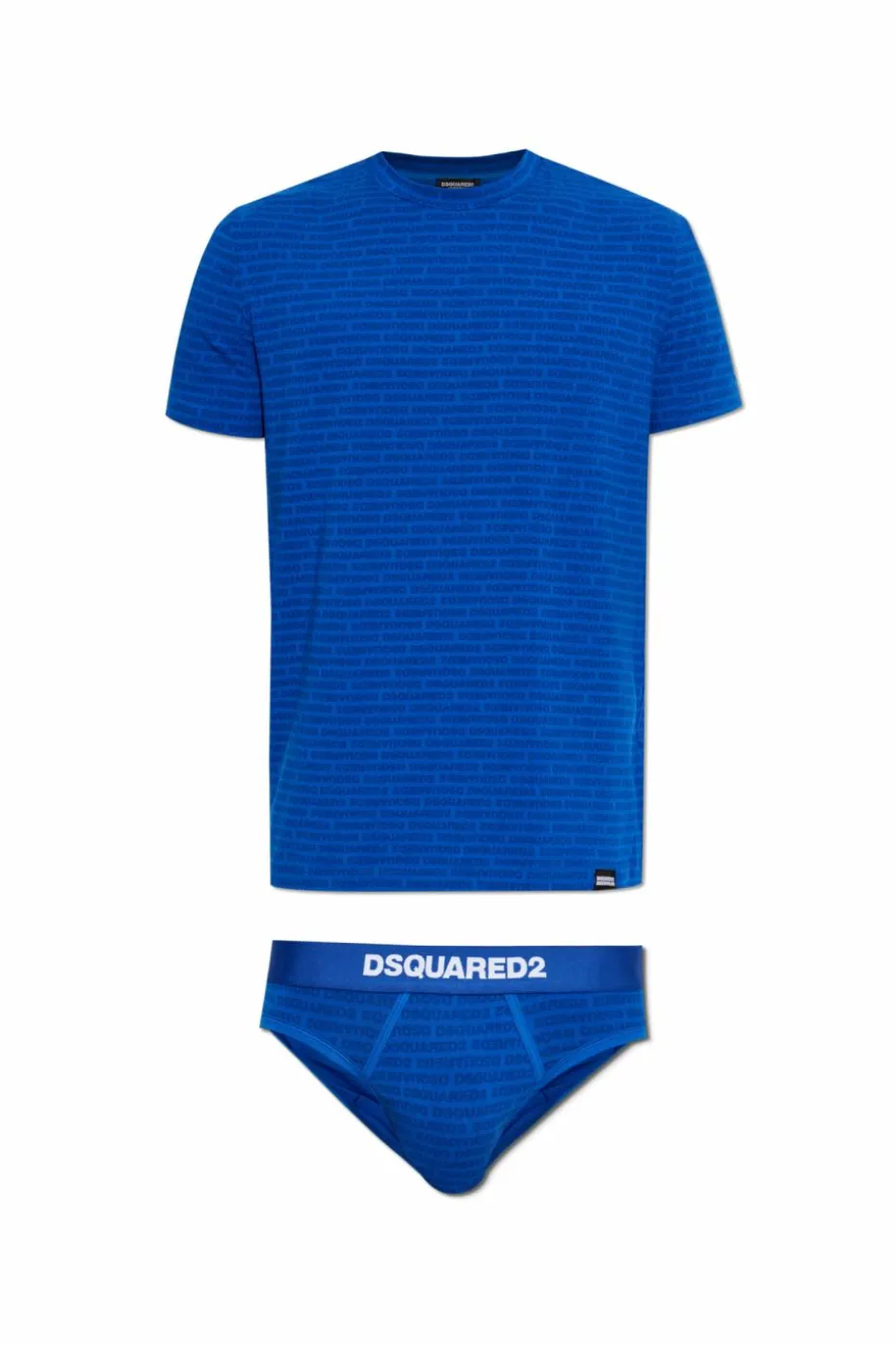 Dsquared2 BLUE Set: T-shirt and briefs