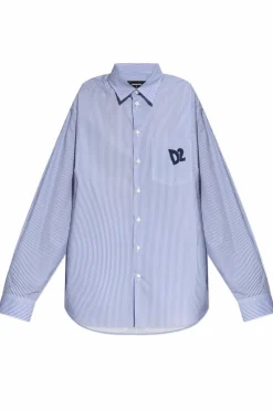 Dsquared2 BLUE Shirt capsule `Summer Lovers`