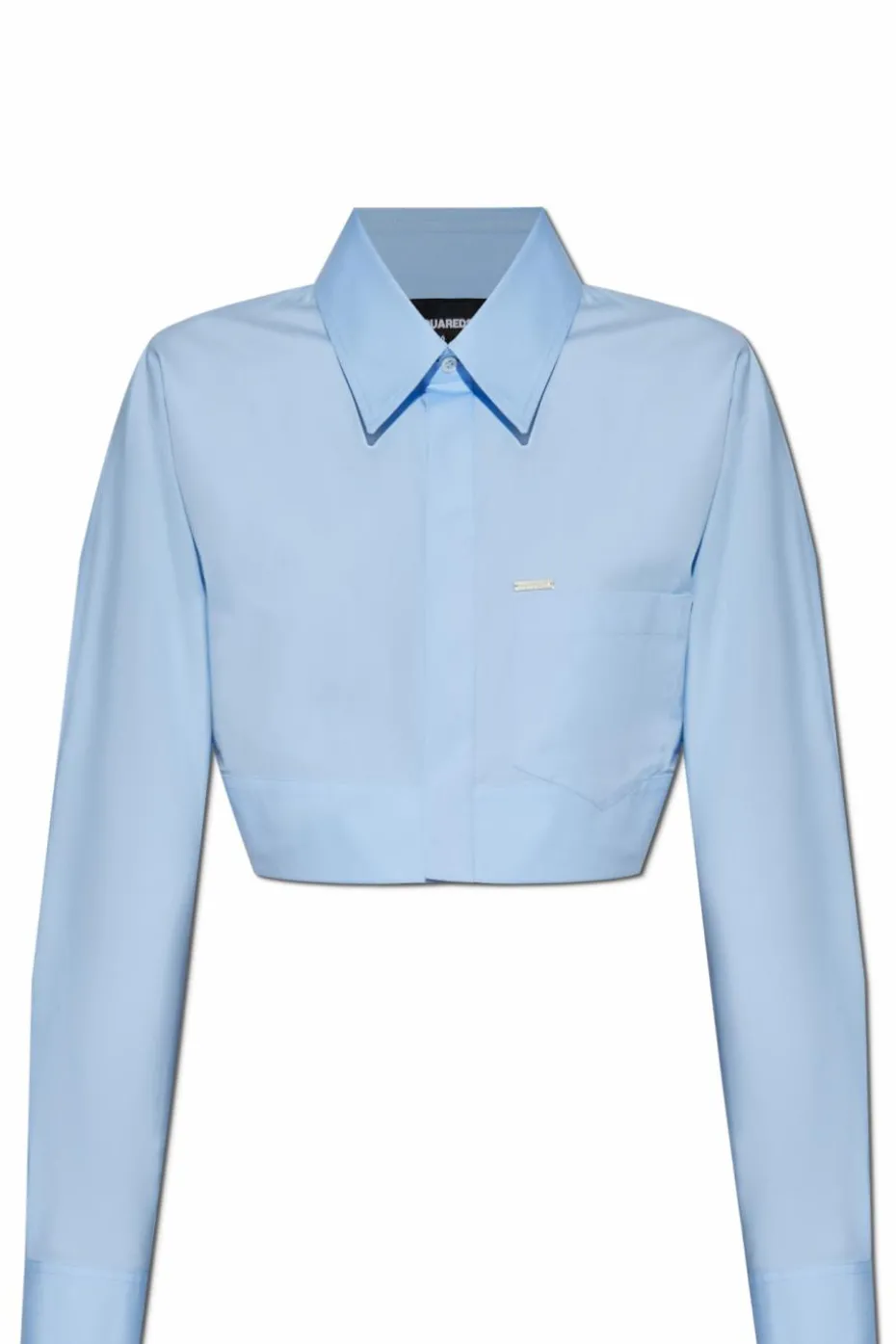 Dsquared2 BLUE Shirt with pockets